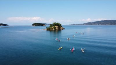 長門市・日本海とシーカヤック